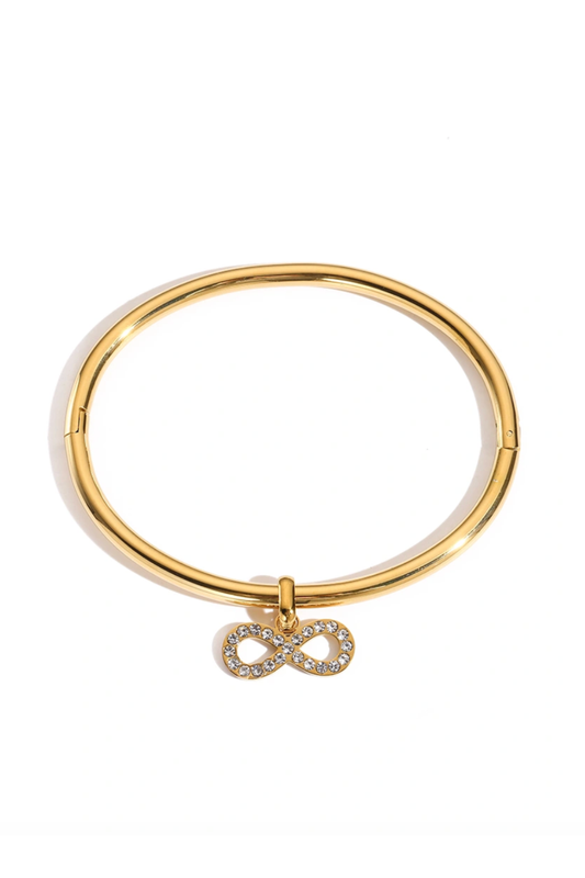 bracelet jonc infini femme élégant