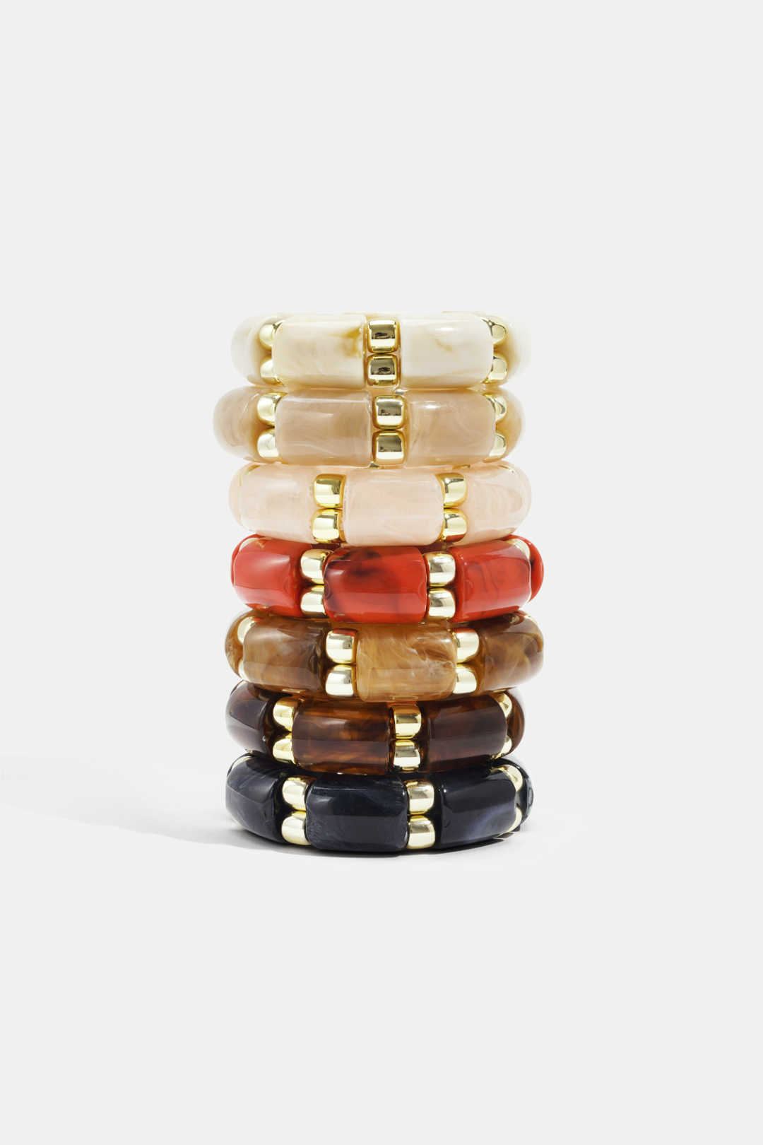 Bracelet perles acryliques