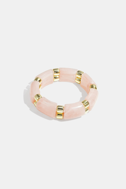 Bracelet perles acryliques