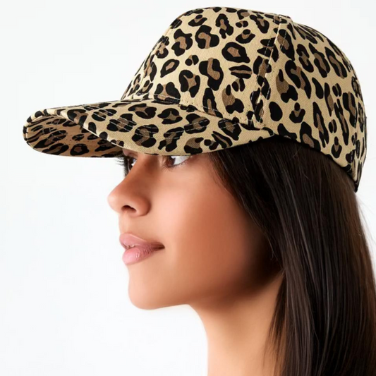 Casquette Léopard Femme