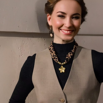 Collier Léopard