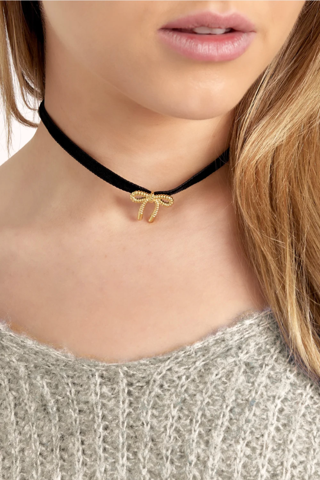 Collier Noeud Ras du Cou