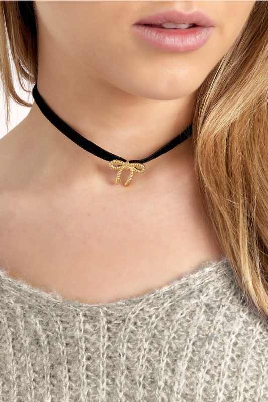 Collier Noeud Ras du Cou