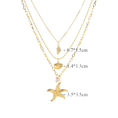 collier acier inoxydable femme