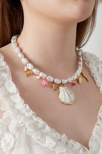 Collier coquillage chic et bohème
