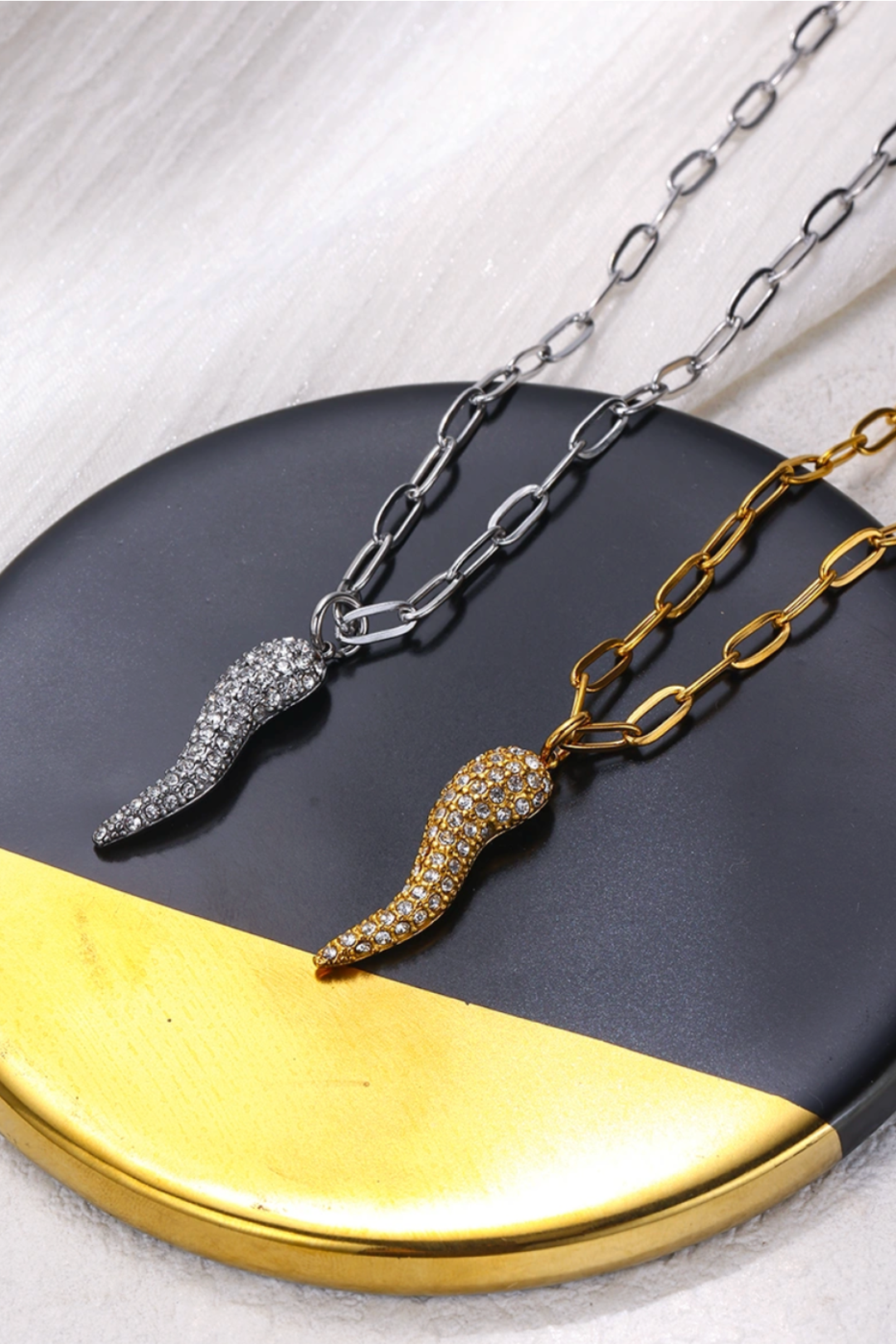 Collier piment acier inoxydable résistant à l’eau