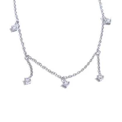 collier acier inoxydable femme