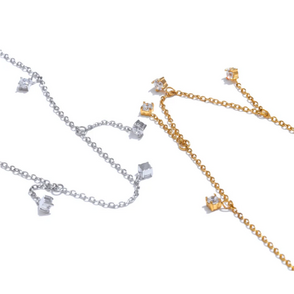 collier acier inoxydable femme