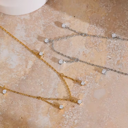 collier acier inoxydable femme