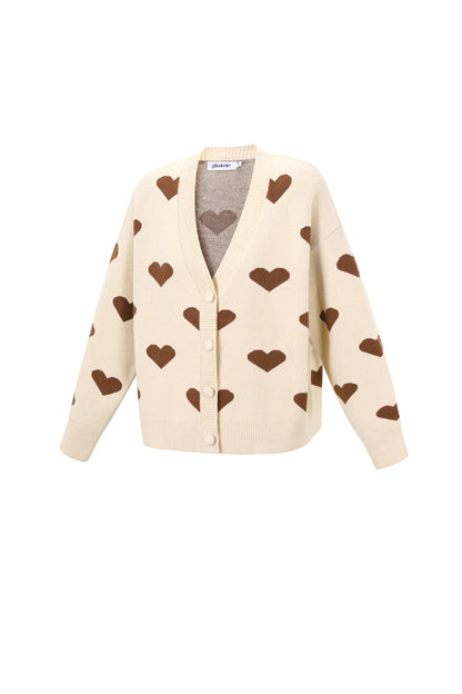 Gilet Valentin à Cœurs