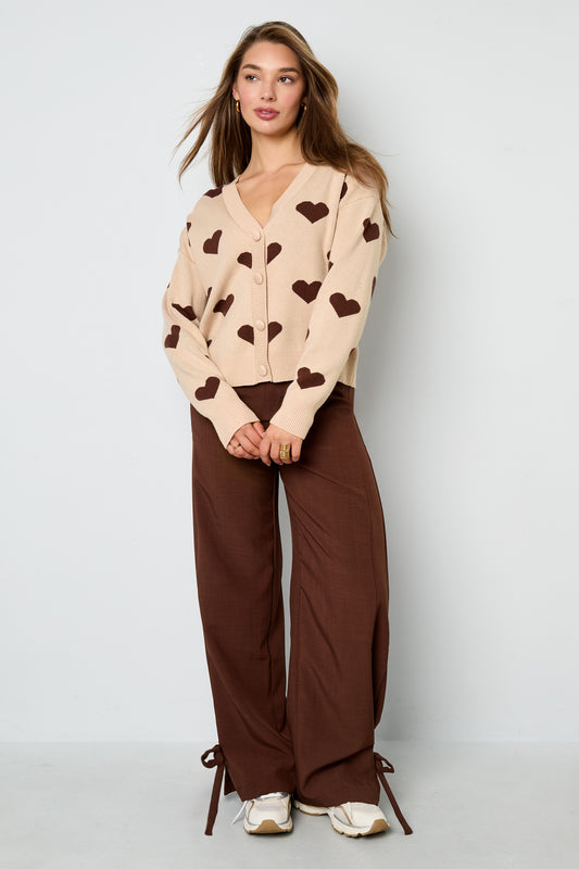 Gilet Valentin à Cœurs