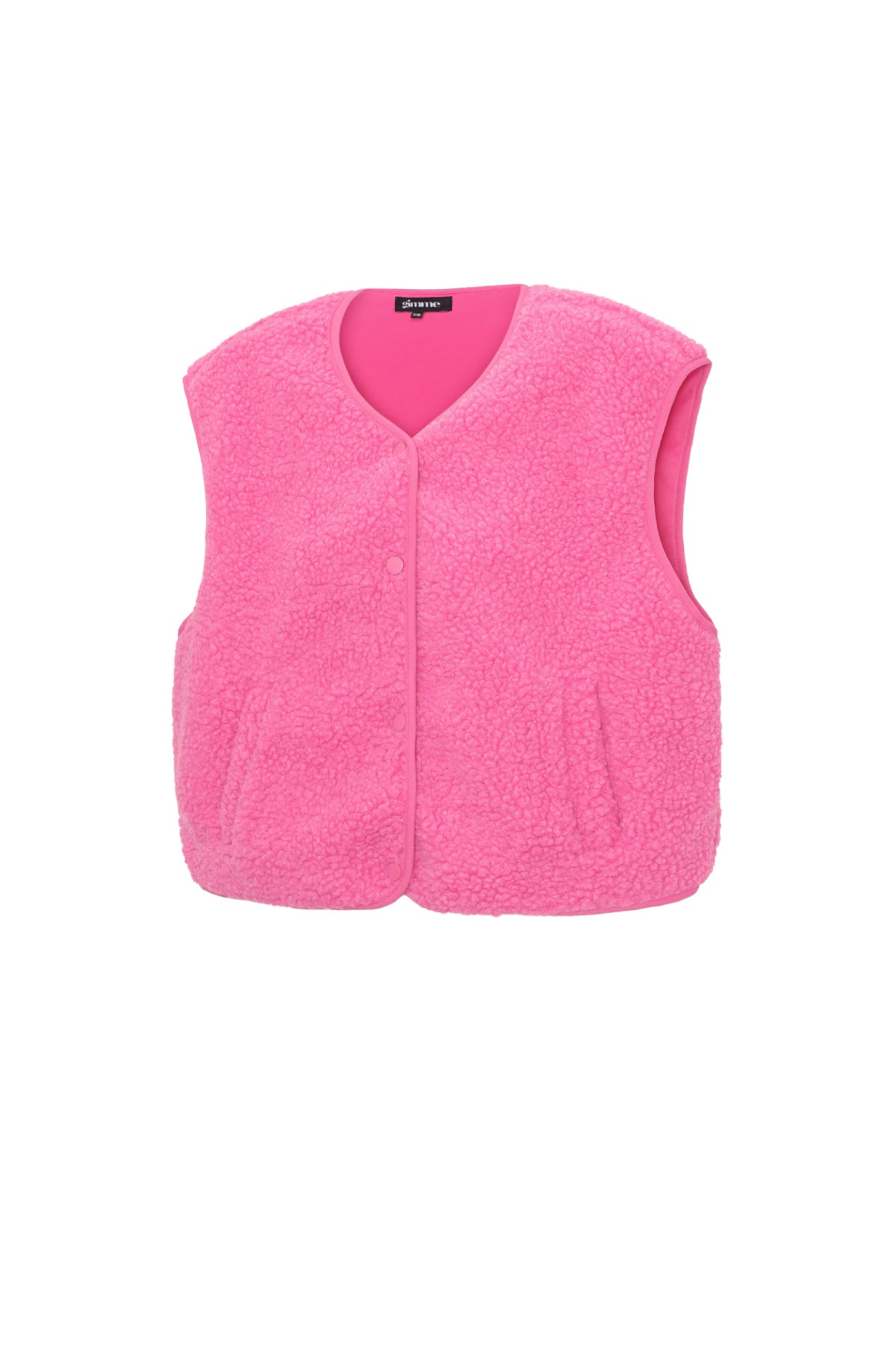 Gilet sans manches en peluche ultra doux pour femme