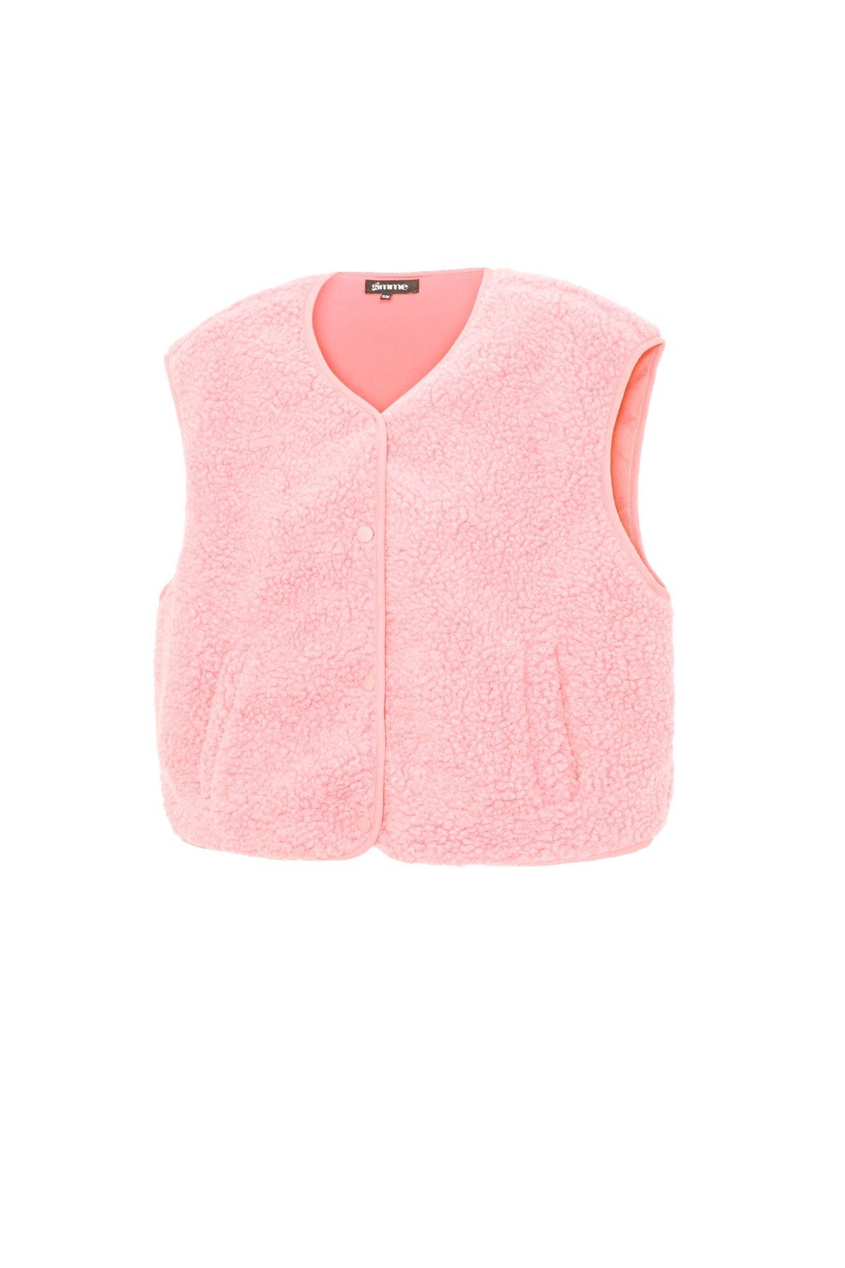 Gilet sans manches en peluche ultra doux pour femme