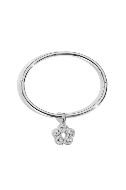 Jonc femme acier inoxydable intemporel