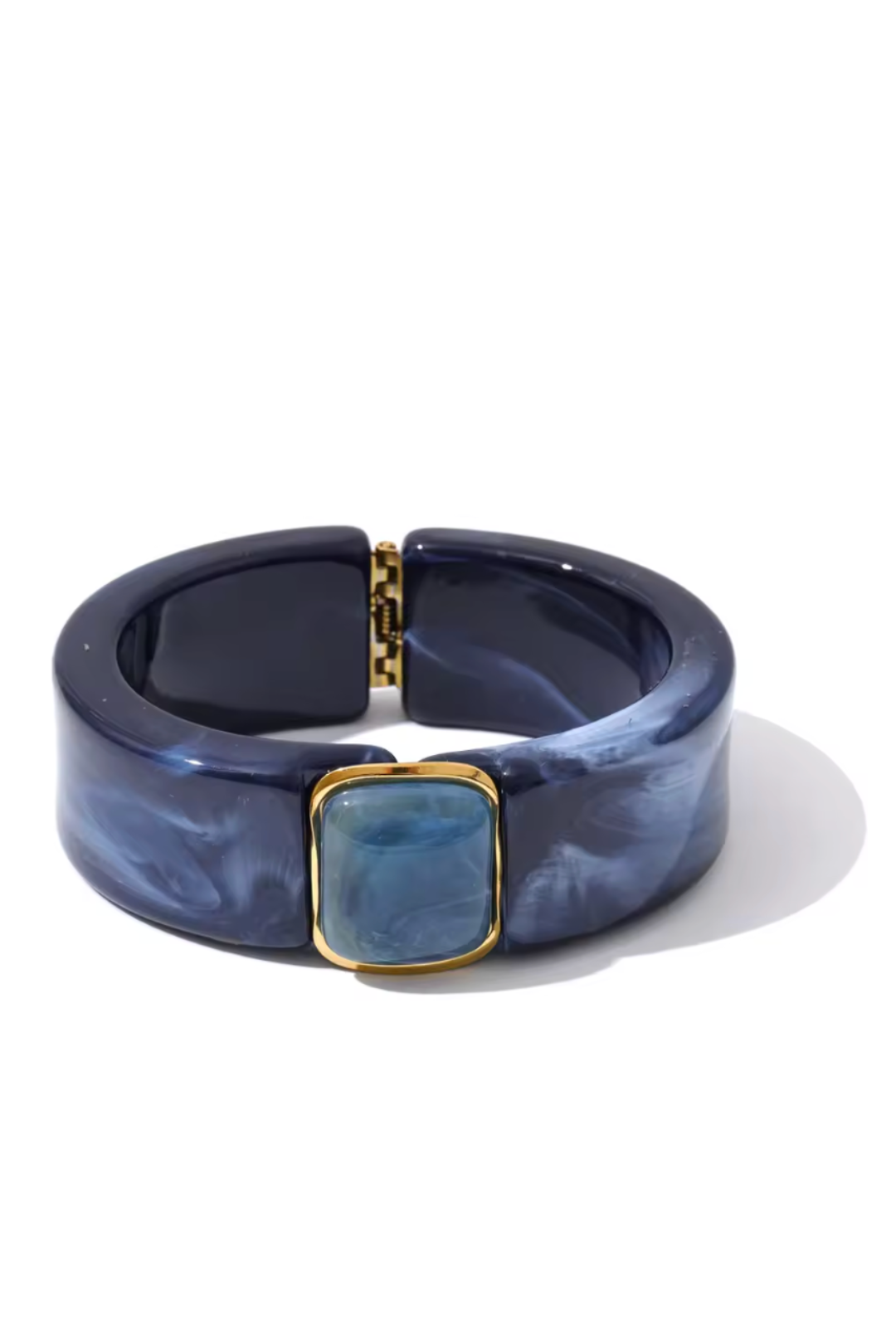 Manchette Acrylique bleu