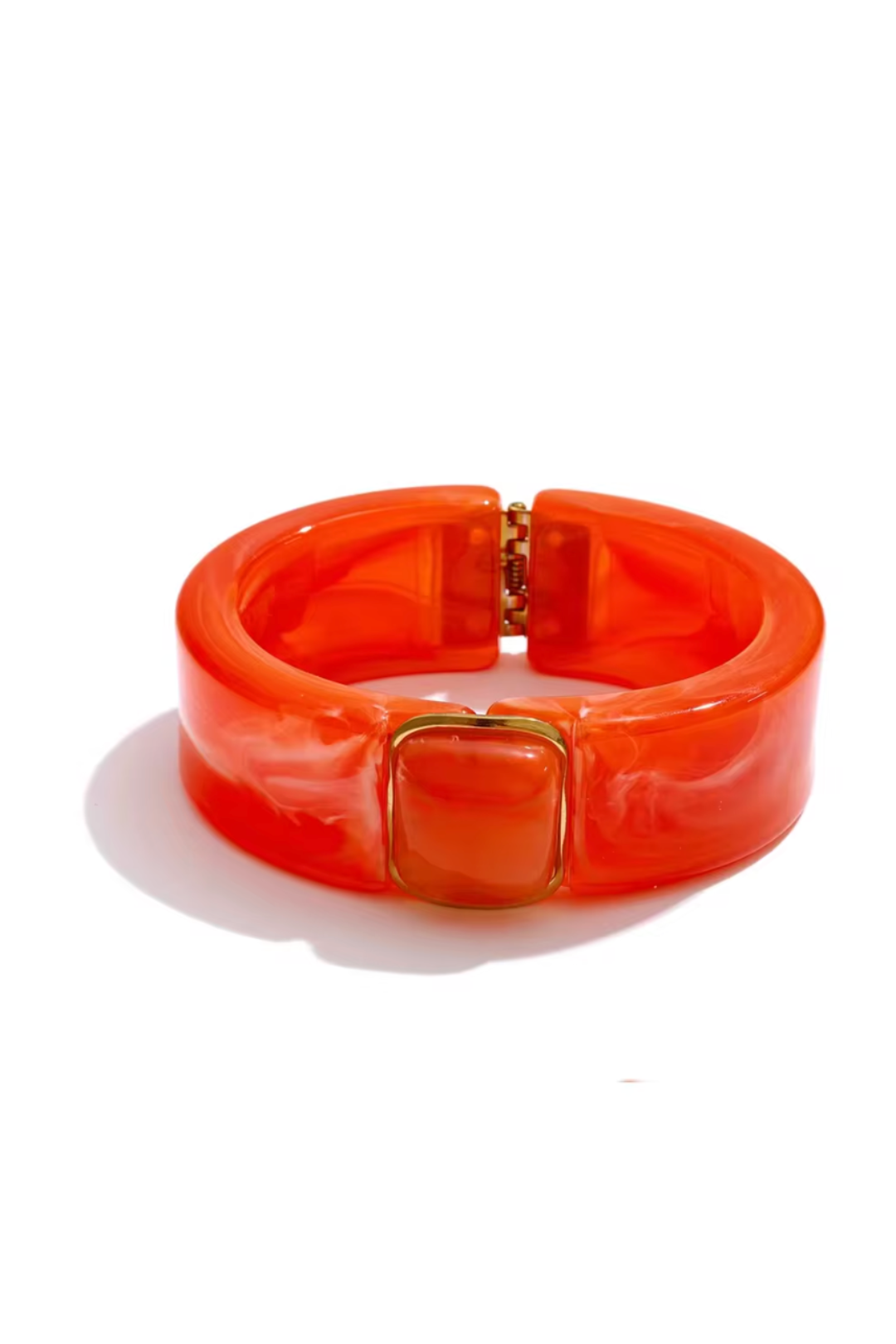 Manchette Acrylique orange