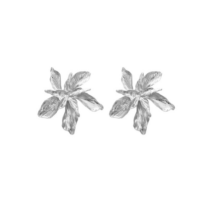 Boucles d'oreille fleur