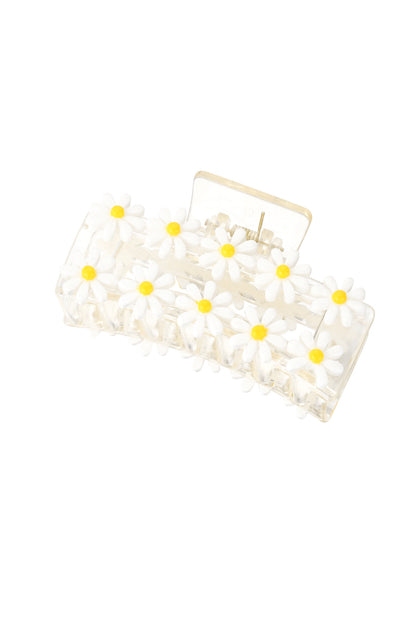 pince cheveux fleur