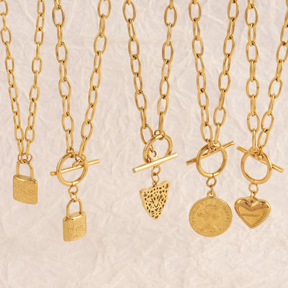 collier acier inoxydable femme