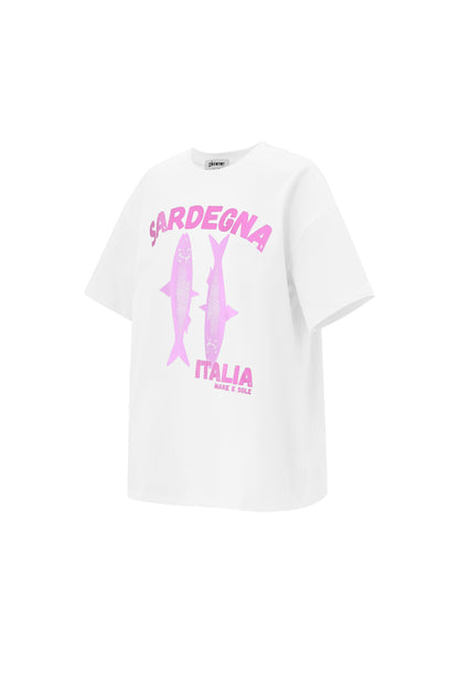 T-shirt oversize femme Sardegna Italia