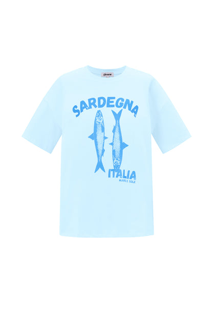 T-shirt oversize femme Sardegna Italia
