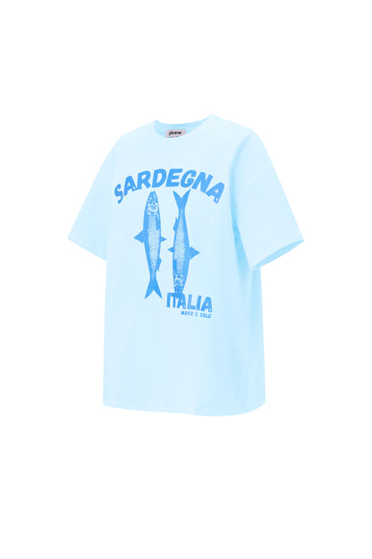 T-shirt oversize femme Sardegna Italia