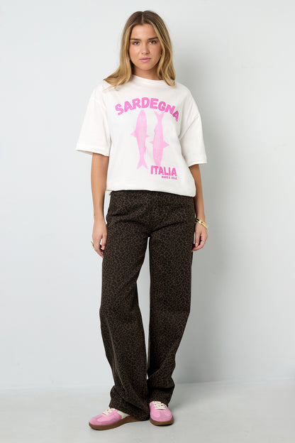 T-shirt oversize femme Sardegna Italia