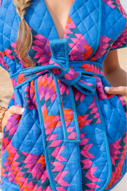 Veste sans manches avec ceinture