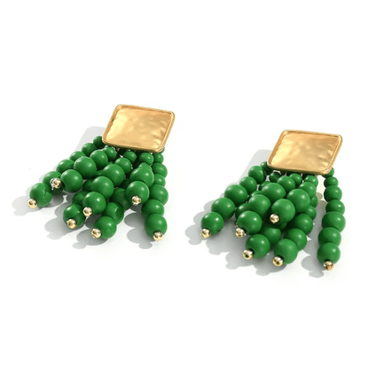 Boucles d'oreilles Éclat de Corail - Moon Accessoires