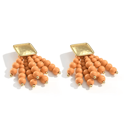 Boucles d'oreilles Éclat de Corail - Moon Accessoires