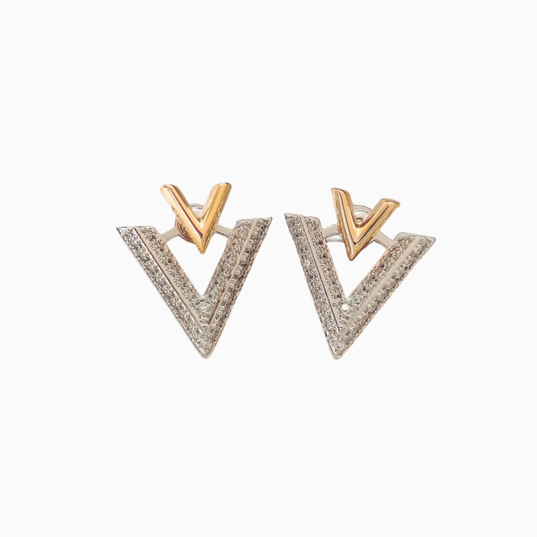 Boucles d'oreille strass