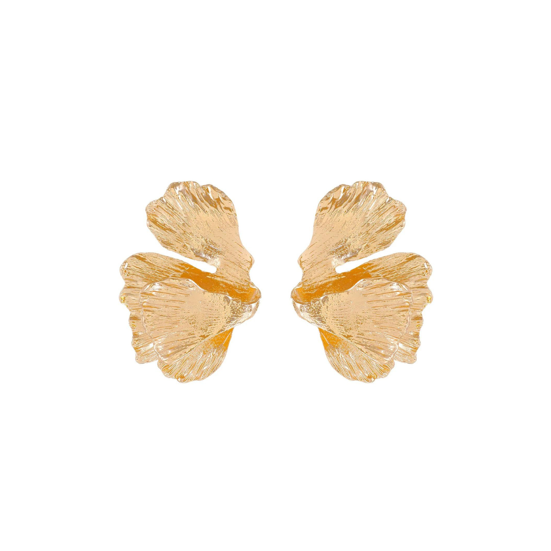 Boucles d'oreille fleur