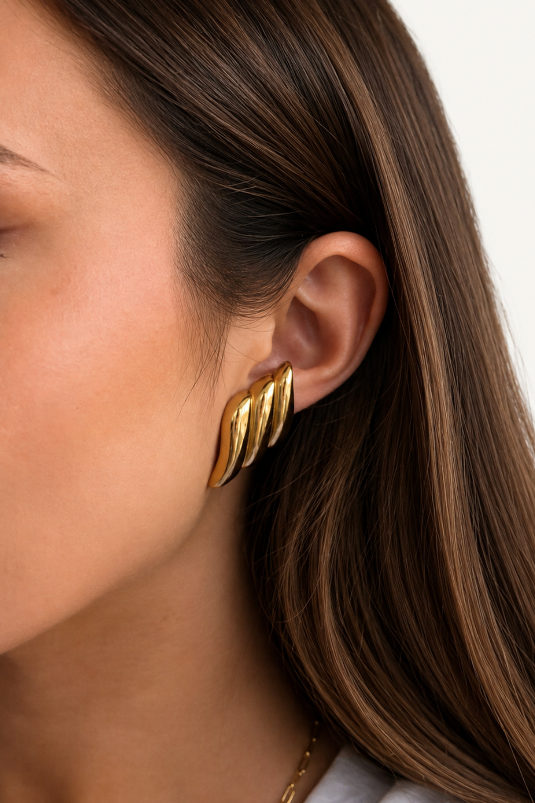 boucles d'oreilles graphiques