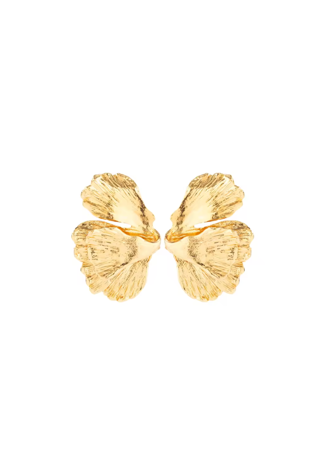 Boucles d'oreilles pétales de fleurs