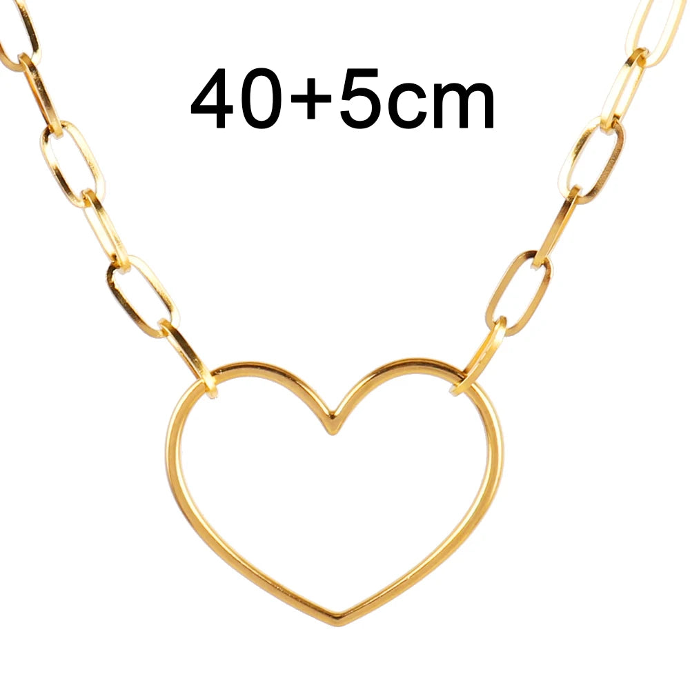 collier acier inoxydable femme