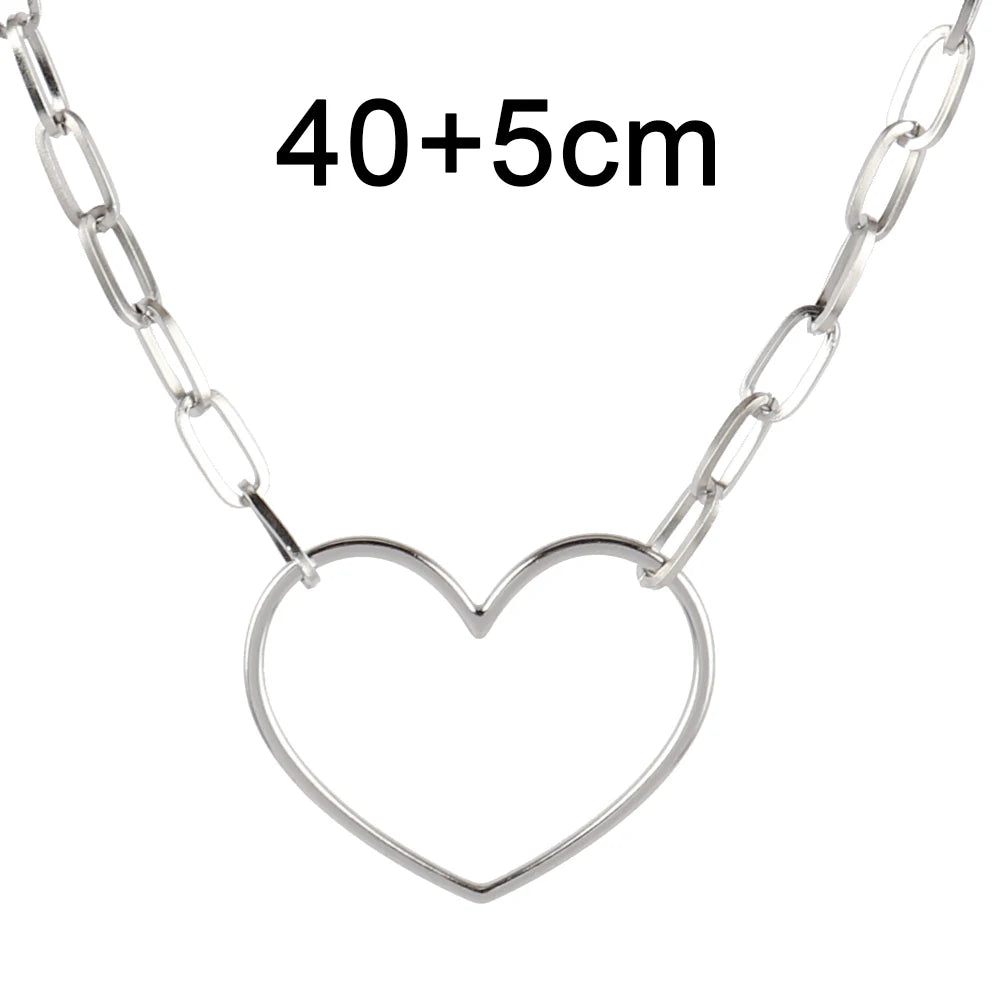 collier acier inoxydable femme