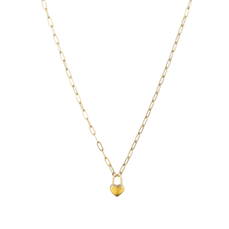 collier acier inoxydable femme