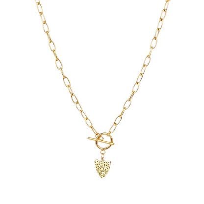 collier acier inoxydable femme