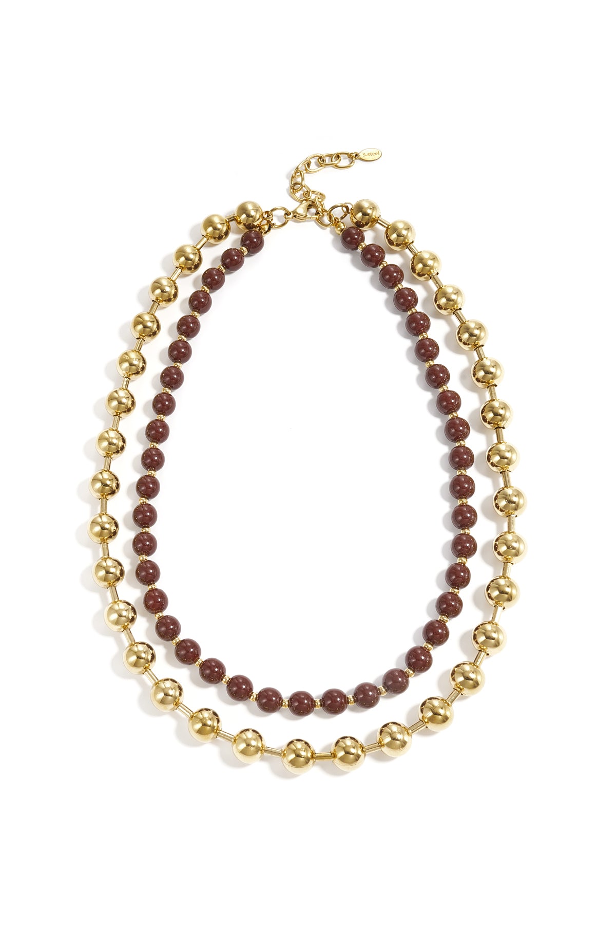 collier perles acrylique tendance femme
