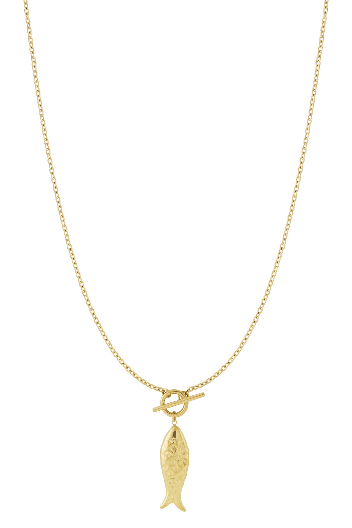 collier poisson doré femme idée cadeau bijou original