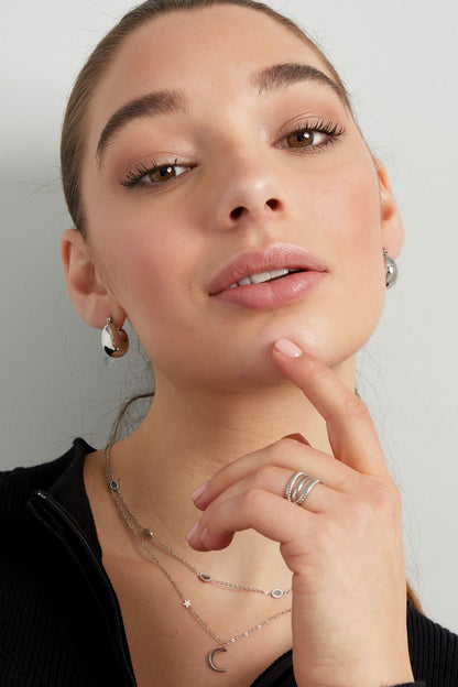 créoles dorées femme