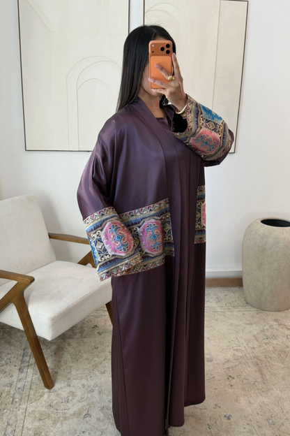 ensemble robe abaya