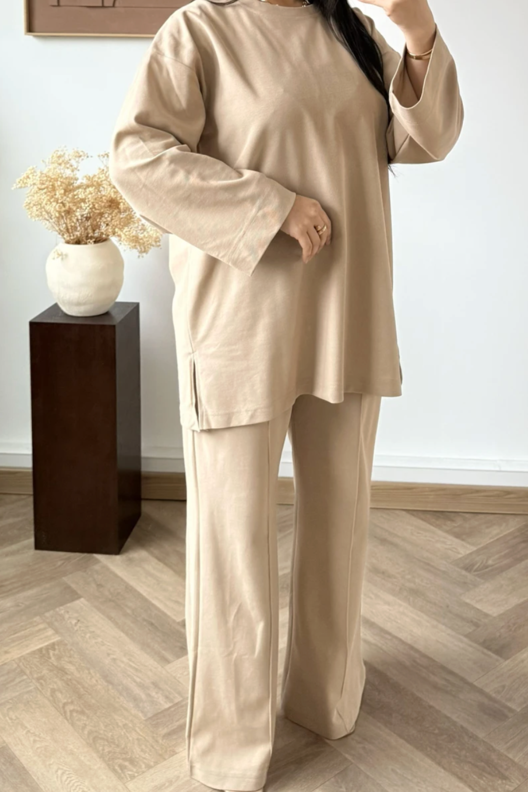 ensemble pantalon pull femme