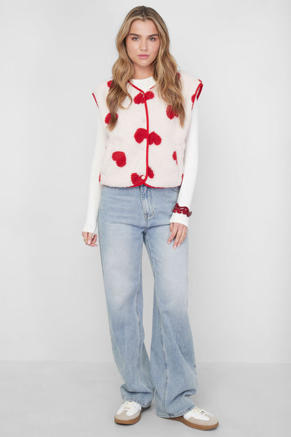 gilet sans manches femme cocooning