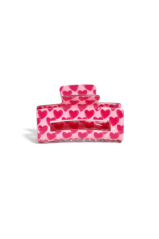 pince à cheveux cœur accessoire mode femme