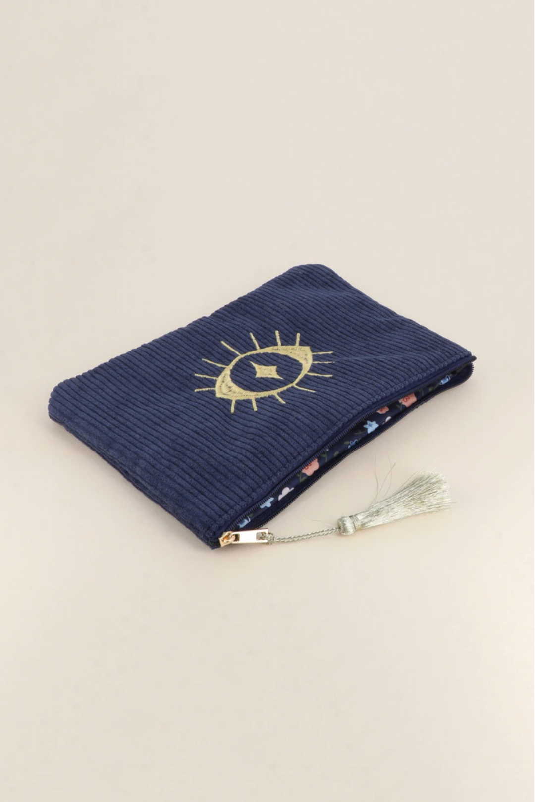 pochette œil grec bohème