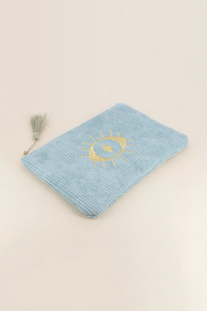 pochette œil grec protection