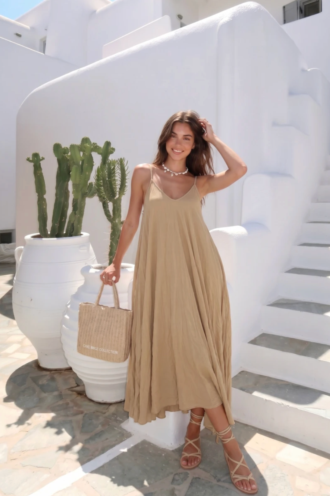 robe-longue-voile-coton-beige-fluide-ete-femme