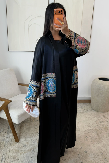 ensemble abaya deux pièces